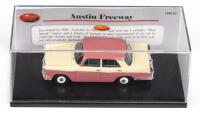 TRAX TRR: 1:43 Trax TRR21B Pink and White 2 tone Austin Freeway, no C of A, clear boxed.