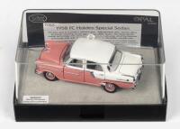 TRAX OPAL: 1:43 Trax Opal Series TO 02C Adobe Beige and Terra Glow 2 tone 1958 Holden FC Special Sedan, no C of A, clear case in custom box.