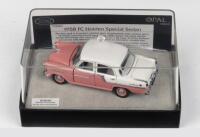 TRAX OPAL: 1:43 Trax Opal Series TO 02C Adobe Beige and Terra Glow 2 tone 1958 Holden FC Special Sedan, no C of A, clear case in custom box.