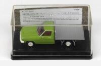 TRAX: 1:43 scale Trax Original Australian Motoring Legends Series TR58B Olive Green and Grey 1974 Holden HJ One Tonner cab chassis, clear boxed.