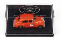 TRAX AUSTRALIAN MOTORING ICONS: 1:43 scale Trax Australian Motoring Icons Series TR15G, Red Des West 1948 Holden 48/215 Sedan No 27, clear case, boxed.