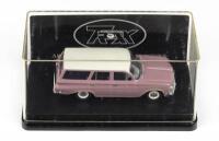 TRAX AUSTRALIAN MOTORING ICONS: 1:43 scale Trax Australian Motoring Icons Series TR41C, Penola Rose 1962 Holden EJ Station Wagon, clear case, boxed.