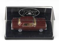 TRAX AUSTRALIAN MOTORING ICONS: 1:43 scale Trax Australian Motoring Icons Series TR83, Burnished Bronze Metallic 1970 Holden HG Premier Sedan, clear case, boxed.