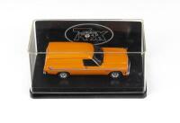 TRAX AUSTRALIAN MOTORING ICONS: 1:43 scale Trax Australian Motoring Icons Series TR23D, Valencia Orange 1977 Holden HZ Sandman Van, clear case, boxed.