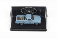 TRAX AUSTRALIAN MOTORING ICONS: 1:43 scale Trax Australian Motoring Icons Series TR54G, Pale Blue 1963 Centennial Coal Holden EH Ute, clear case, boxed.