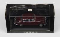 MINICHAMPS: 1:43 scale Minichamps Dark Red 1959-1967 Jaguar Mark II Saloon, display boxed.