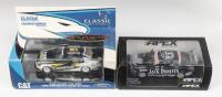 V8 SUPERCARS: set of 2 1:43 scale Aussie V8 Supercars, 1 Apex Replicas Rick Kelly Nissan Altima #15 2015 Clipsal 500, and 1 Classic Carlectables Craig Lowndes year 2004 Ford Performance Racing BA Falcon, both display boxed.