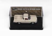TRAX ORIGINAL AUSTRALIAN MOTORING LEGENDS: 1:43 scale Trax Original Australian Motoring Legends series TR54B Fawn Grey 1963 Holden EH Ute, clear display boxed.