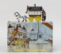 MATCHBOX MODELS OF YESTERYEAR: 1:43 scale Matchbox Models of Yesteryear YSH2 Special Edition 1886 London Omnibus and Horses, custom boxed.