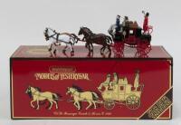 MATCHBOX MODELS OF YESTERYEAR: 1:43 scale Matchbox Models of Yesteryear YS39 Special Edition c1820 Passenger Coach and Horses, custom boxed.