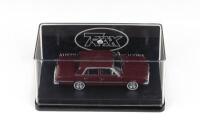 TRAX AUSTRALIAN MOTORING ICONS: 1:43 scale Trax Australian Motoring Icons series TR81 Maroon 1966 AP6 Valiant Regal Sedan, clear display boxed.