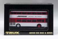 TRUX AUSSIE BIG RIGS & BUSES: 1:76 scale Trux Aussie Big Rigs & Buses Series TX10B 1961 Leyland Atlantean PDR1/1 Double Decker Bus Urunga and Bellingen NSW, clear display boxed.