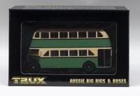 TRUX AUSSIE BIG RIGS & BUSES: 1:76 scale Trux Aussie Big Rigs & Buses Series TX6 1949 AEC Regent III Double Decker Bus Ryde Sydney, clear display boxed.