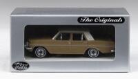 TRAX THE ORIGINALS 1:43 scale Trax The Originals series TR5G Gold and White 1963 Holden EH Premier Sedan, clear display boxed.