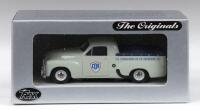 TRAX AUSTRALIAN MOTORING LEGENDS: 1:43 scale Trax Australian Motoring Legends Originals Aussie Oil series TR25E Commonwealth Oil Refineries 1951 Holden 50-2106 Ute, custom display boxed.