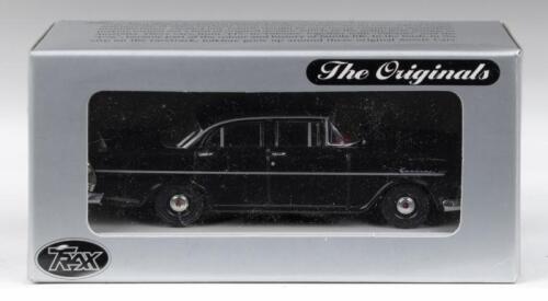 470 · TRAX AUSTRALIAN MOTORING LEGENDS: 1:43 scale Trax Australian Motoring Legends Originals series TR21E Carlsbad Black 1961 Holden EK Special Sedan, custom display boxed.