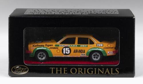 473 · TRAX AUSTRALIAN MOTORING LEGENDS: 1:43 scale Trax Australian Motoring Legends Originals Bathurst Racing Series TR14F 1976 Bathurst Jansen/Bartlett Holden L34 Torana Racing Sedan #15, custom display boxed.