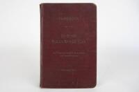 ROLLS-ROYCE HANDBOOK: 'Rolls-Royce 20 -25 H.P Car Handbook No.XV.