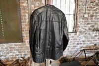 RIDING JACKETS:&nbsp; Two circa 1960s/1970s black leather jackets, one by DBT (Australia) size 7, the other by Country Life Clothing size 8 [Sydney] - 12