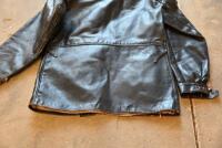 RIDING JACKETS:&nbsp; Two circa 1960s/1970s black & brown leather jackets, one by Career&nbsp;of Bendigo (size 5), the other by Standard Fashion Melbourne plus others [Sydney] - 12