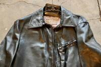 RIDING JACKETS:&nbsp; Two circa 1960s/1970s black & brown leather jackets, one by Career&nbsp;of Bendigo (size 5), the other by Standard Fashion Melbourne plus others [Sydney] - 13