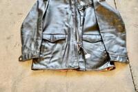 RIDING JACKETS:&nbsp; Two circa 1960s/1970s black & brown leather jackets, one by Career&nbsp;of Bendigo (size 5), the other by Standard Fashion Melbourne plus others [Sydney] - 17