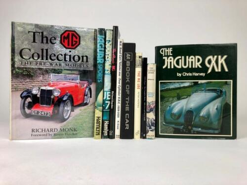 ENGLISH MOTORING: A collection of books detailing English marques