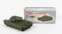 CENTURION TANK: A Dinky Supertoys No. 651 Centurion Tank within original box model by Meccano Ltd