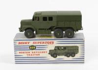 ARTILLERY TRACTOR: A Dinky Supertoys&nbsp;Medium Artillery Tractor No. 689 Made in England by Meccano Ltd