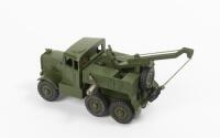 RECOVERY TRACTOR: A Dinky Supertoys No. 661 Recovery Tractor Scammel 6-wheel Military break&nbsp;down vehicle, within original box stamped with 8 9 57 - 3
