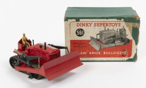 Bulldozer Dinky Supertoys - Blaw Knox - Meccano Ltd - Rouge - Occasion UK