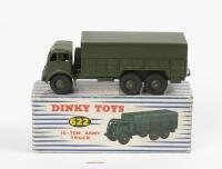 ARMY TRUCK: A Dinky Supertoys No. 622 10-ton Army Truck made in England by Meccano Ltd