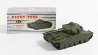 CENTURION TANK: A Dinky Supertoys No. 651 Centurion Tank within original box model by Meccano Ltd
