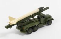 MISSILE LAUNCHER: A Dinky Supertoys No. 665 Honest John Missile Launcher, within original soft style&nbsp;box made in England by Meccano&nbsp;Ltd - 3