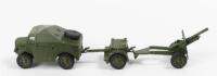 FIELD GUN SET: A Dinky Toys No. 697 25-Pounder Field Gun Set, made in England by Meccano Ltd - 2