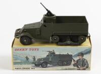 HALF TRACK: A Dinky Toys No. 882 Half Track M3, within original picture box, made in France by Meccano