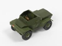 SCOUT CAR: A Dinky Toys No. 673 Scout Car, in original box made in England By Meccano Ltd - 2