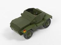 SCOUT CAR: A Dinky Toys No. 673 Scout Car, in original box made in England By Meccano Ltd - 3