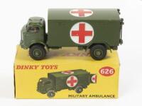 MILITARY AMBULANCE: A Dinky Toys No. 626 Military Ambulance, in original box made in England by Meccano Ltd