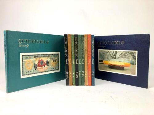 AUTOMOBILE QUARTERLY: Eleven editions of 'automobile Quarterly from 1969/70