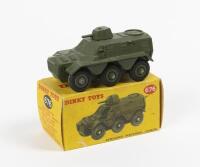 ARMOURED CARRIER: A Dinky Toys No. 676 Armoured Personnel Carrier, in&nbsp;original box made in England by Meccano Ltd