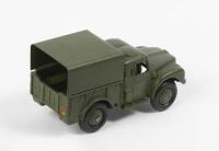 CARGO TRUCK: A Dinky Toys No.641 Army 1-Ton Cargo Truck in original box made in England by Meccano - 3