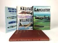 AVIATION: Four hardcover books detailing aviation