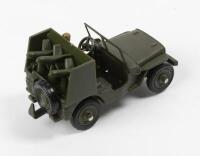 JEEP: A excellent Dinky Toys No.828 Jeep Porte Fusees SS10 in original box, complete with figure and plastic missiles - 3