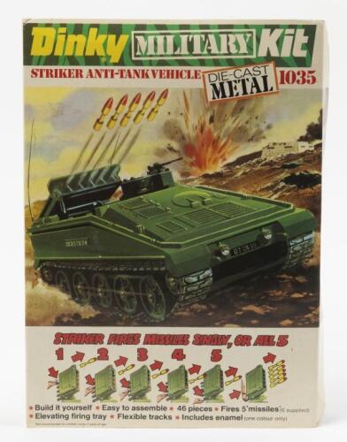 STRIKER ANTI-TANK: A Dinky Military Kit No. 1035 Striker Anti Tank Vehicle, in original box made in England by Meccano Ltd