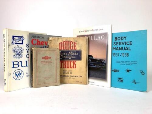 AMERICAN CARS/TRUCKS: Six publications regarding American cars. Chevrolet operation manual