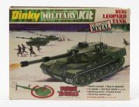 LEOPARD TANK: A Dinky Military Kit No. 1036 Leopard Tank, in original box made in England by Meccano Ltd&nbsp;