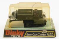 GUN CARRIER: A Dinky Toys No. 622 Bren Gun Carrier, in original plastic bubble packaging made in England by Meccano Ltd&nbsp; - 2