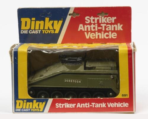 ANTI TANK: A Dinky Toys No. 691 Striker Anti Tank Vehicle, made in England by Meccano Ltd
