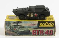 BTR 40: A Solido No. 225 Lance-Rockets BTR 40, in original picture box&nbsp;made in France
